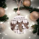 Load image into Gallery viewer, Joy To The World Ornament
