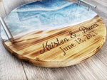 Load image into Gallery viewer, Personalized Ocean-Inspired Serving Tray
