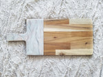 Load image into Gallery viewer, White Resin Paddle Charcuterie Board
