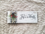 Load image into Gallery viewer, Joy To The World Christmas Sign
