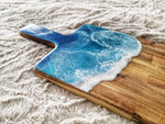 Load image into Gallery viewer, Ocean Resin Paddle Charcuterie Board
