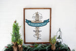 Load image into Gallery viewer, Ephesians 3:20 Wooden Sign
